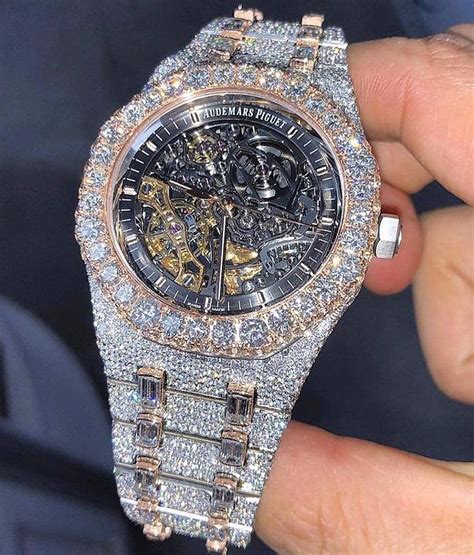 fully iced out ap replica watch for sale